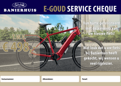 Service Cheque E-Goud